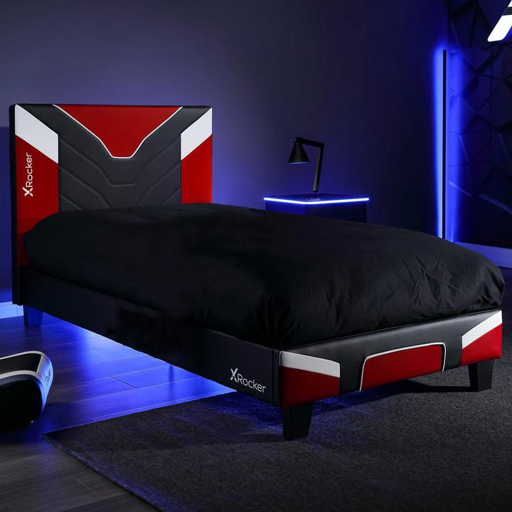 Produktbild X Rocker Xrocker Cerberus Mkii Gaming Bett Rot (90 x 190 cm)