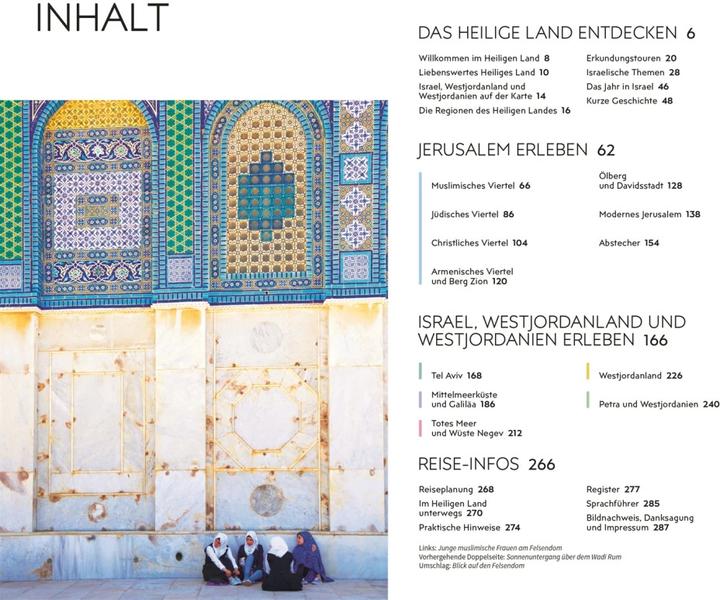 Produktbild Vis-à-Vis Reiseführer Jerusalem, Israel, Westjordanland & Petra (Deutsch, DK Verlag Reise, 2023)