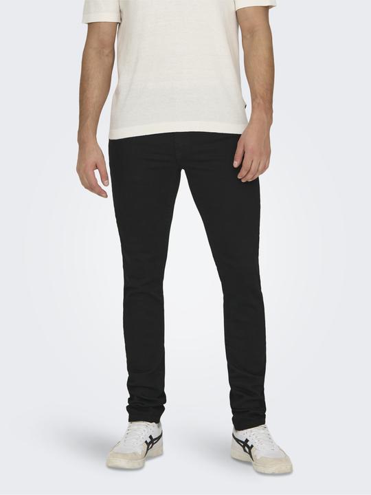 Produktbild Only & Sons Slim Fit Niedrige Taille Jeans Slim Fit Jeans (33)
