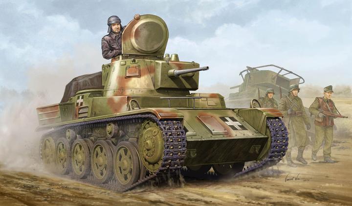 Actual product image Hobby Boss Hungarian Light Tank 38M Toldi II (B40)
