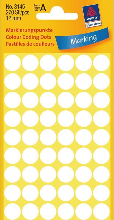 Image du produit Avery Marquage des points blancs