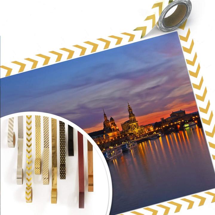 Immagine prodotto Trenddeko Dresda alla luce della notte (45 x 30 cm)