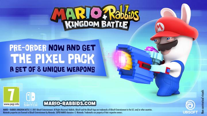 Actual product image Ubisoft Mario + Rabbids Kingdom Battle (Switch Lite, Switch OLED, Switch, EN)