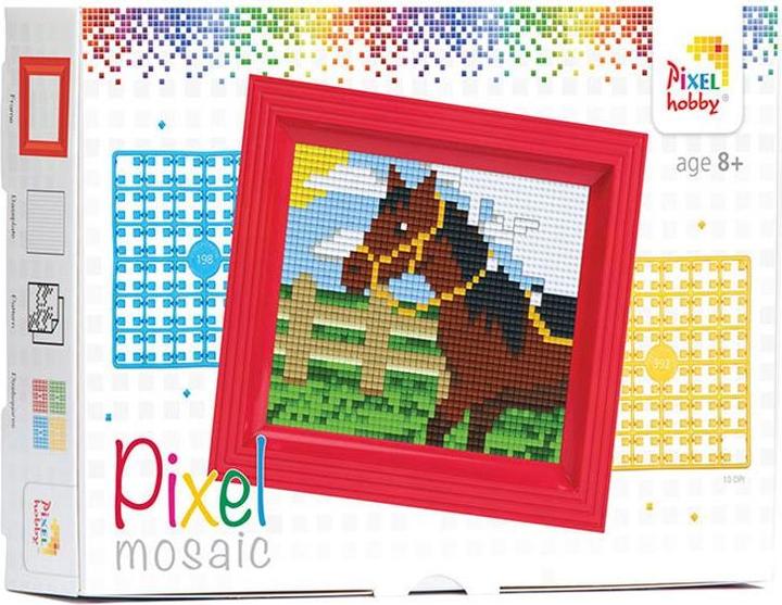 Produktbild Magni Pixel Mosaik Pferd in Geschenkverpackung