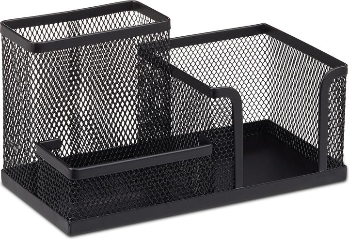 Actual product image Relaxdays Desk Organizer with Note Box