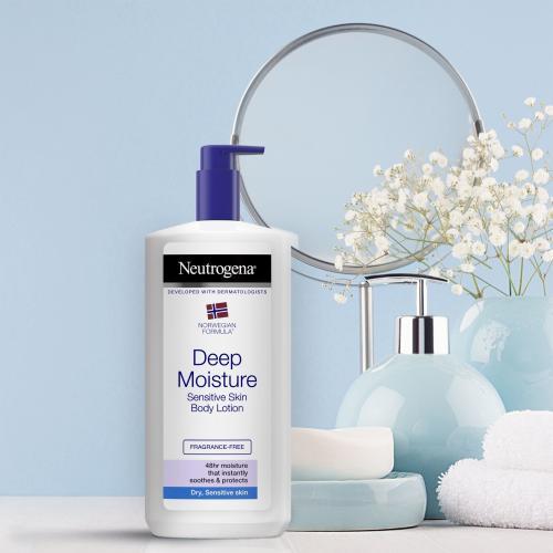 Immagine prodotto Neutrogena Lozione per il corpo idratante profonda Sensitive (Crema corpo, 400 ml)
