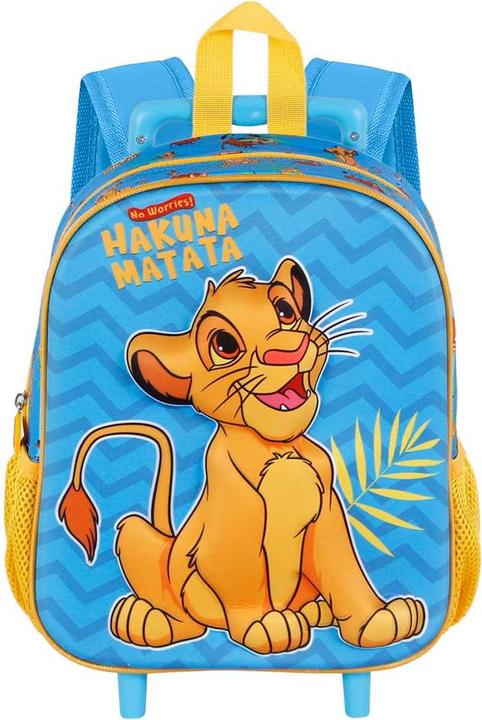Image du produit Karactermania Petit sac à dos 3D avec roulettes Hakuna