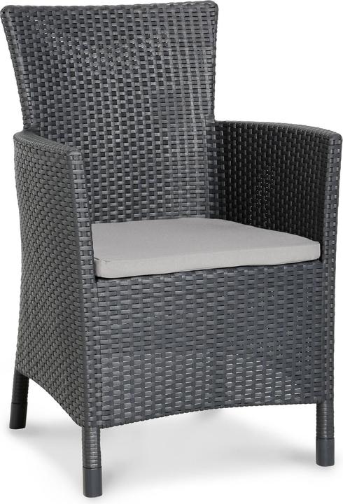Produktbild Best Dining-Sessel Napoli graphit/hellgrau