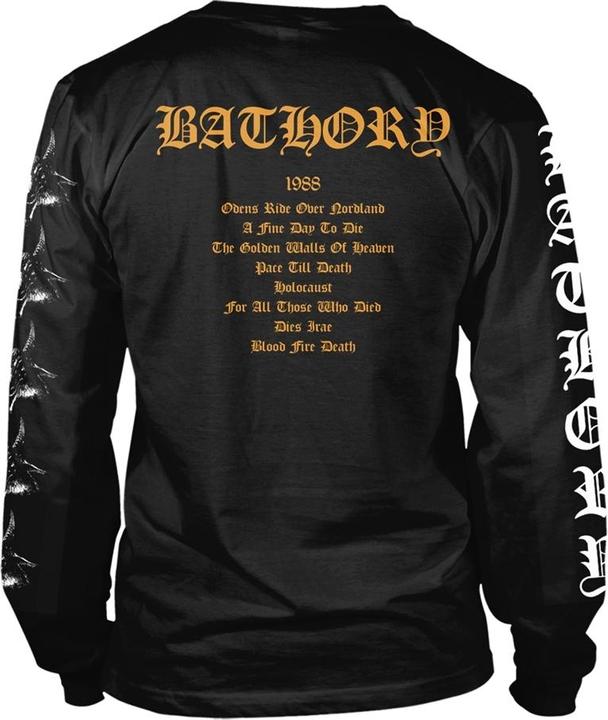 Immagine prodotto Bathory Sangue Fuoco Morte 2 (manica lunga) (M)
