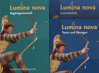 Actual product image Lumina Nova. The package. Texts and exercise (Latin, Martina stone cooler, Inge Mosebach-Businessman, Hubert Müller, 2010)