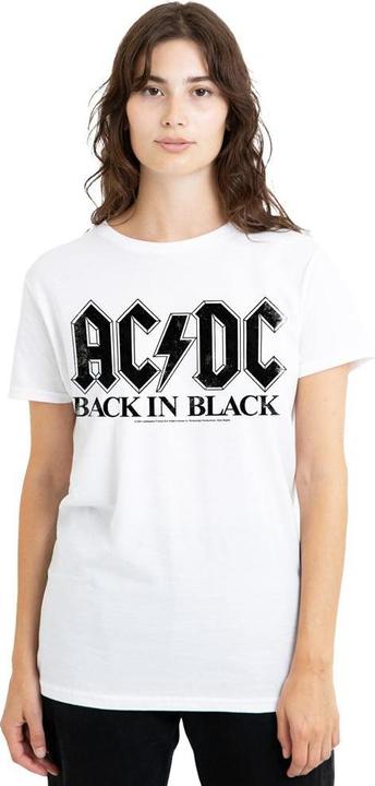 Actual product image AC/DC Unisex Adult Back In Black T-Shirt (XL)