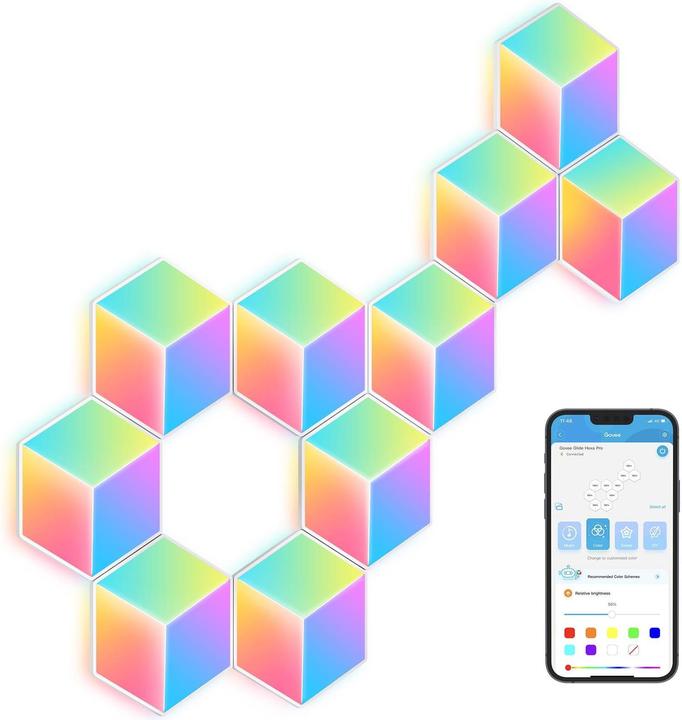 Actual product image Govee Glide Hexa Pro (0 lm)