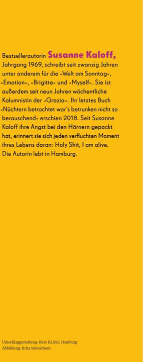 Actual product image Angst ist nichts für Feiglinge (German, Susanne Kaloff, 2020)