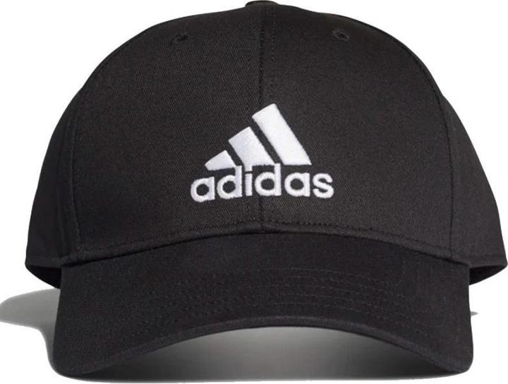 Image du produit adidas Casquette Baseball Cotton Twill, Black/Black/White, OSFM (Taille unique)