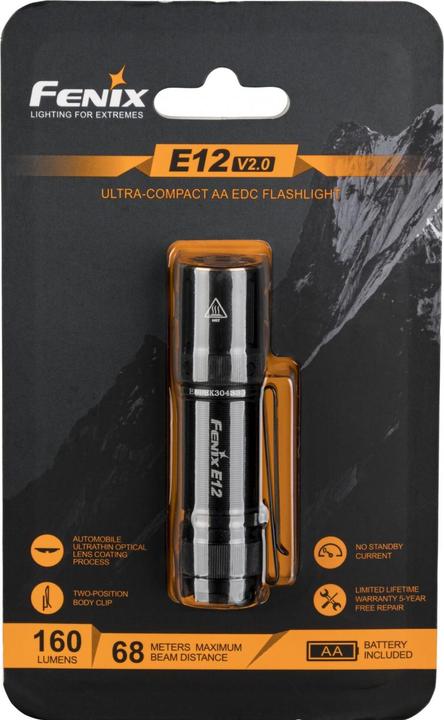 Produktbild Fenix E12 V2.0 (7.80 cm, 160 lm)