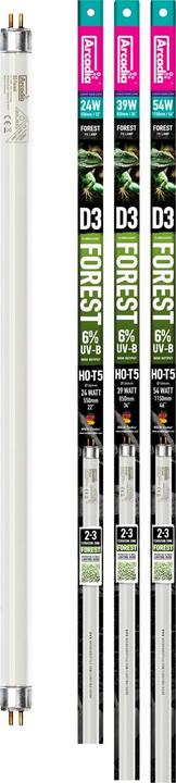 Immagine prodotto Arcadia Lampada per terrari Lumenize Pro T5 Forest D3 6% UVB, 54 watt (UVB, UVA)