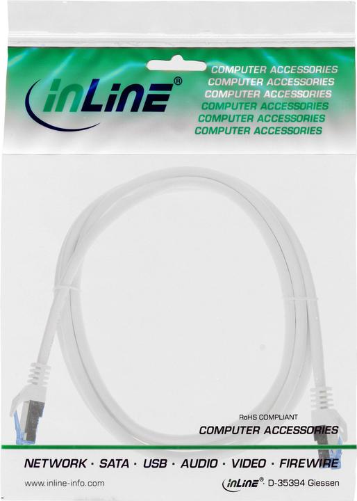 Image du produit InLine Patchkabel (S/FTP, CAT6a, 2 m)