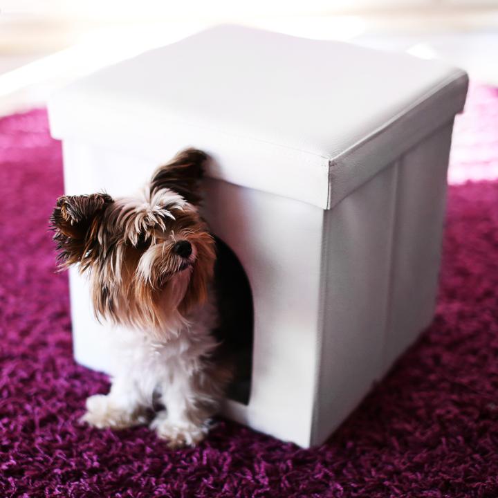 Immagine prodotto Relaxdays Cuccia per cani e gatti pouf sgabello