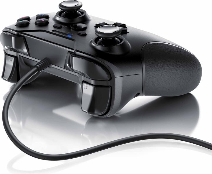 Produktbild CSL Gamepad, Gaming Controller für PC, PS3, Playstation im Xbox-Design, hochwertige Analogsticks (PC)