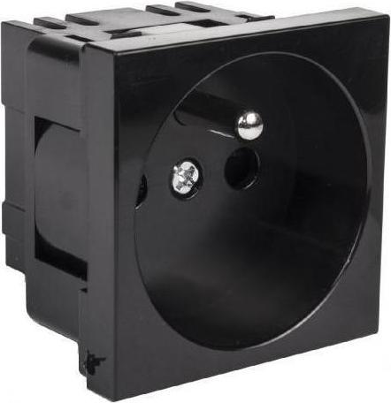 Productafbeelding Maclean MCE718 - Type E stopcontact (Frans), geschikt voor glazen frames, zwart B