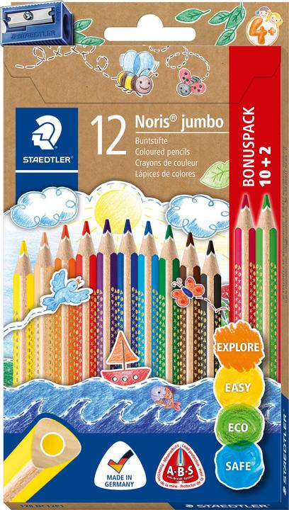 Produktbild Staedtler Triplus Jumbo 128 (Mehrfarbig, 10 x)