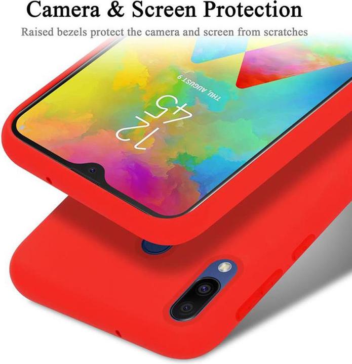 Immagine prodotto Cadorabo Copertura della cassa del silicone liquido TPU (Samsung Galaxy M20)