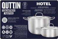 Actual product image Quttin pot + tap induction 40cm /0.8mm/25l (40 cm, Pot, Steel)