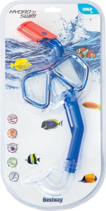 Actual product image Bestway diving mask + pink tube 24023