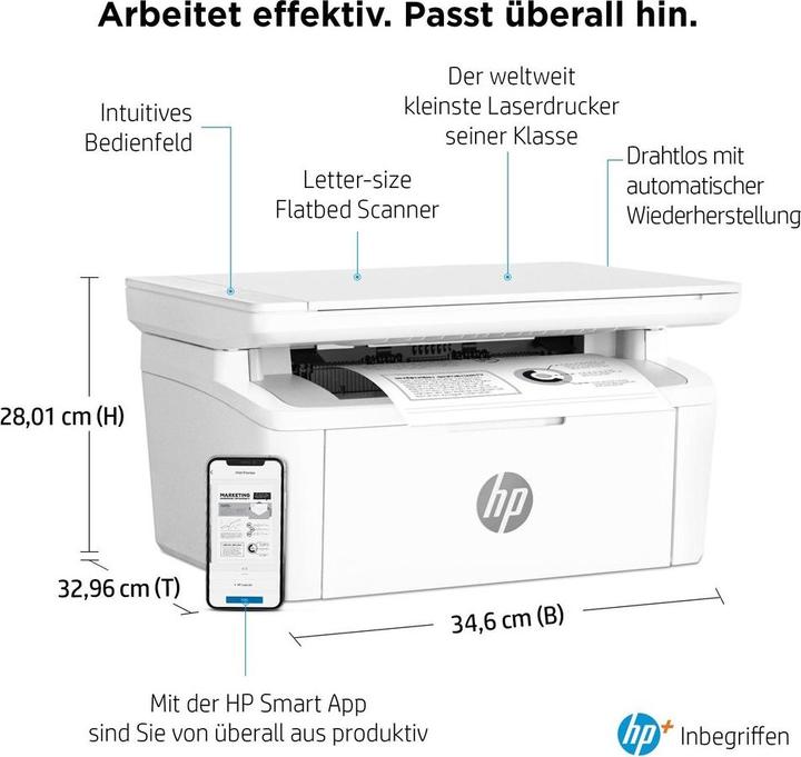 Image du produit HP LaserJet M140we (Laser, Noir et blanc)