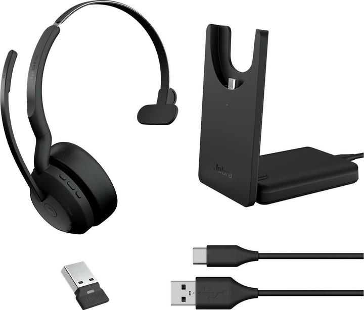 Produktbild Jabra Evolve2 55 MS (Kabellos, USB-A)