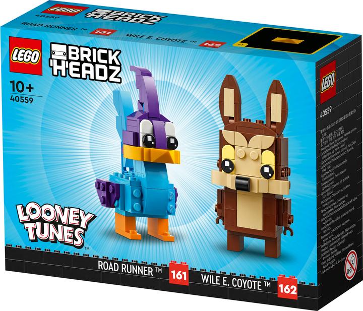 Produktbild LEGO Road Runner & Wile E. Coyote (40559, LEGO Brickheadz)