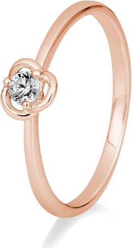 Produktbild Breuning RING - Rosen-Fassung mit Brillant (57, 750/18 K Gold)