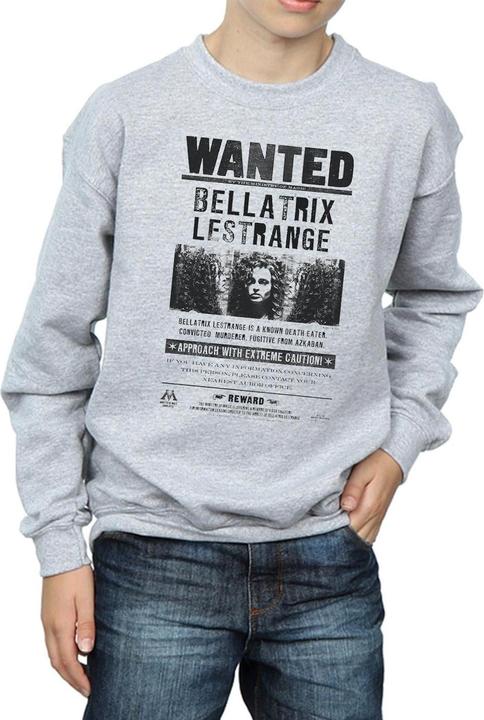 Produktbild Bellatrix Lestrange Wanted Sweatshirt Jungen (152, 158)