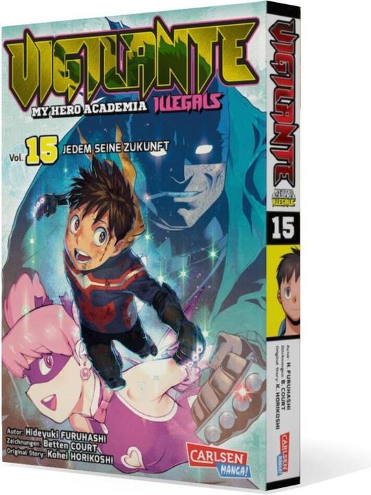 Produktbild Vigilante - My Hero Academia Illegals 15 (Deutsch, Betten Court, Kohei Horikoshi, Hideyuki Furuhashi, 2023)