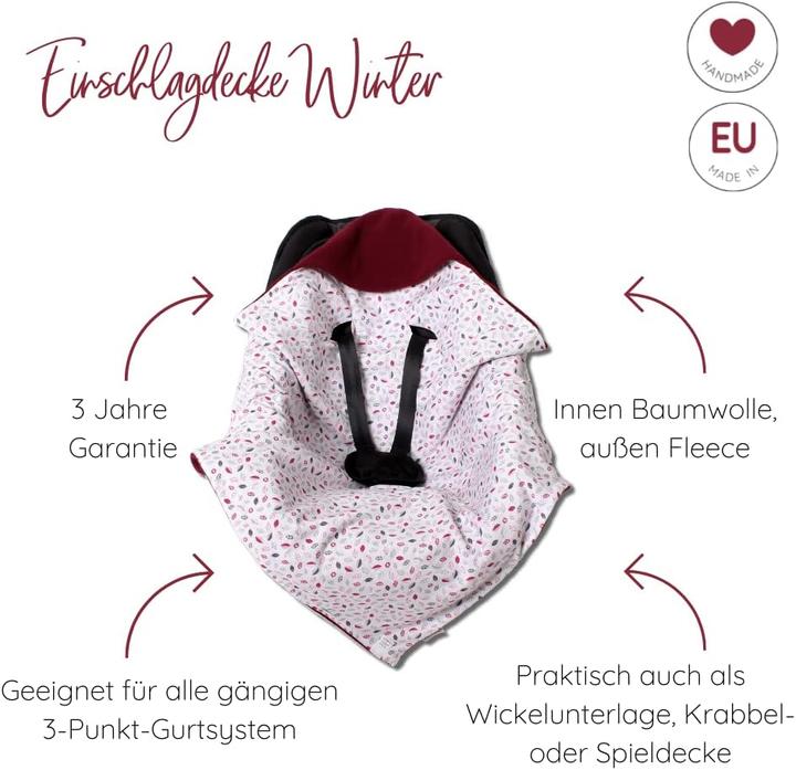 Produktbild HOBEA-Germany Fusssack Einschlagdecke