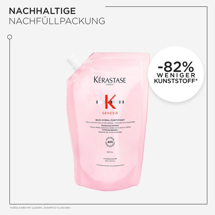 Produktbild Kérastase Genesis Bain Hydra (1000 ml, Flüssiges Shampoo)