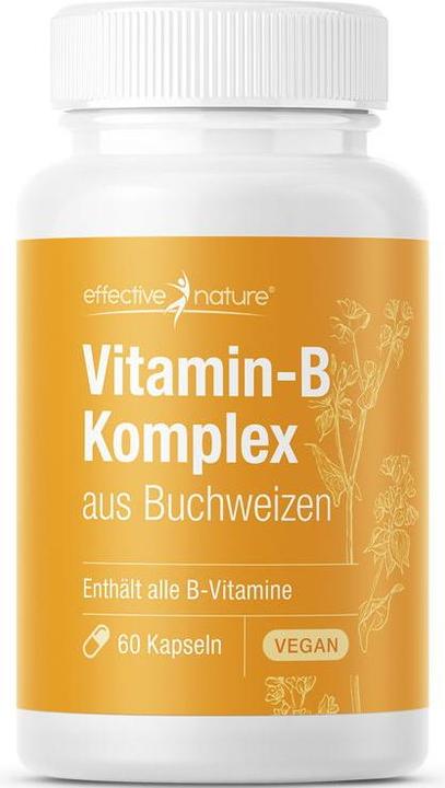 Produktbild Effective Nature Vitamin-B Komplex (60 Stück, Kapseln, 30 g)