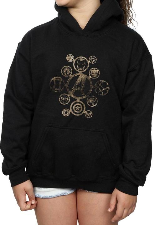 Actual product image Girls Avengers Infinity War Icons Hoodie (140, 146)