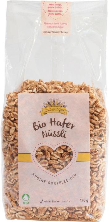 Image du produit Leib und Gut Bio Hafer Nüssli 130 g (130 g)