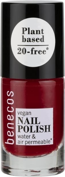 Image du produit Benecos Nail Polish cherry red (Rouge cerise, Vernis couleur)