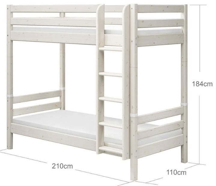 Actual product image Flexa High bunk bed Classic Maxi (90 x 200 cm)