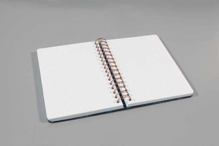 Produktbild Jolie Spiral-Notizbuch (A5, Kariert, Harter Einband)