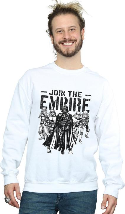 Actual product image Star Wars Mens Support The Troops Sweatshirt (XL)