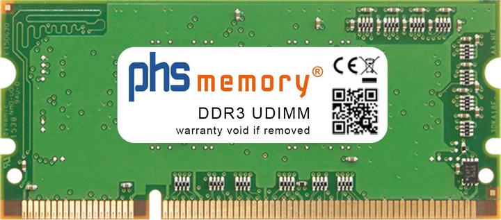Actual product image PHS-memory 1GB RAM Memory for HP LaserJet Managed MFP E52645 DDR3 UDIMM 800MHz