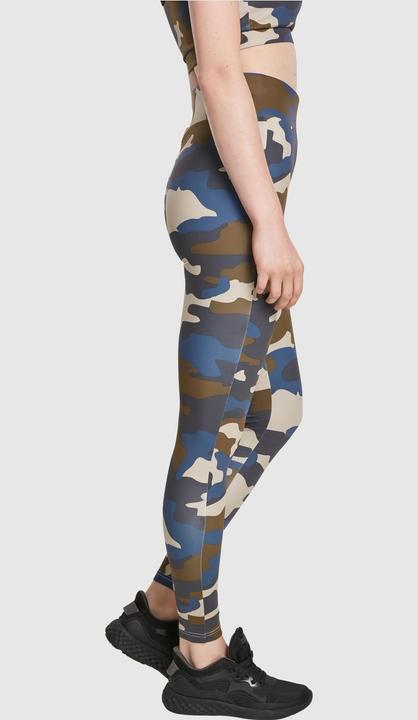 Actual product image Urban Classics Ladies High Waist Camo Tech Leggings (S)