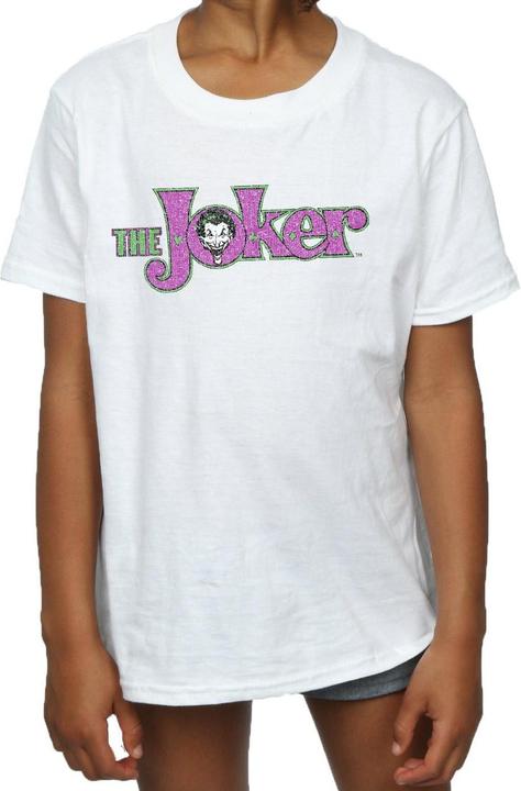 Immagine prodotto The Joker Crackle Logo Maglietta Ragazze (140, 146)