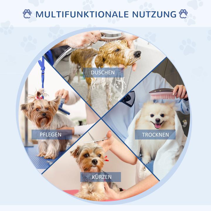 Produktbild PawHut Hundetrimmtisch mit verstellbarer Stange (Hund)