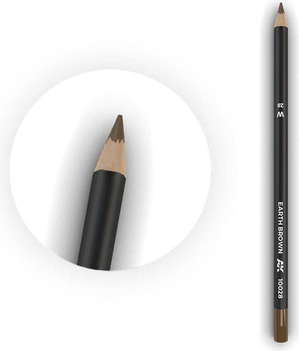 Immagine prodotto AK Interactive Matita acquerello Terra Marrone (Marrone, 1 x)