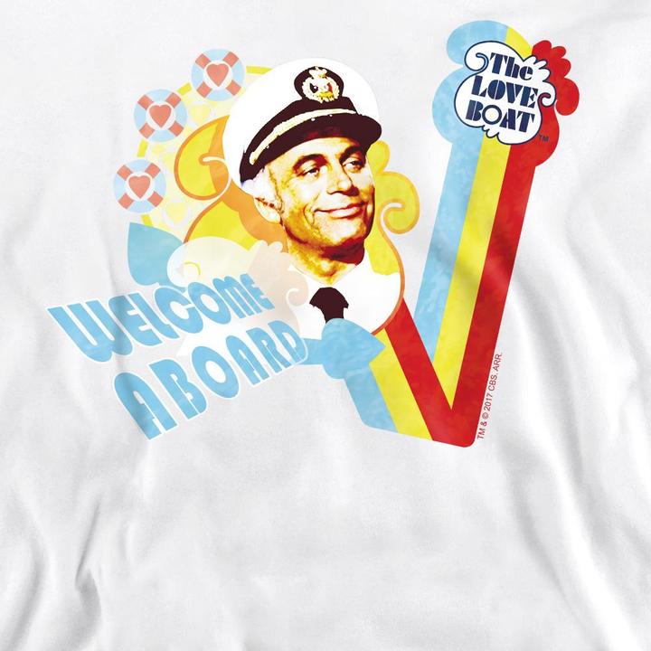 Immagine prodotto The Love Boat Welcome Aboard Felpa Adulto Unisex (S)