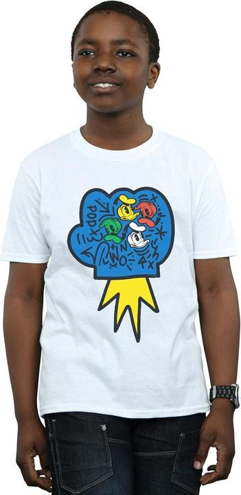 Actual product image Disney Boys Donald Duck Pop Fist T-Shirt (140, 146)